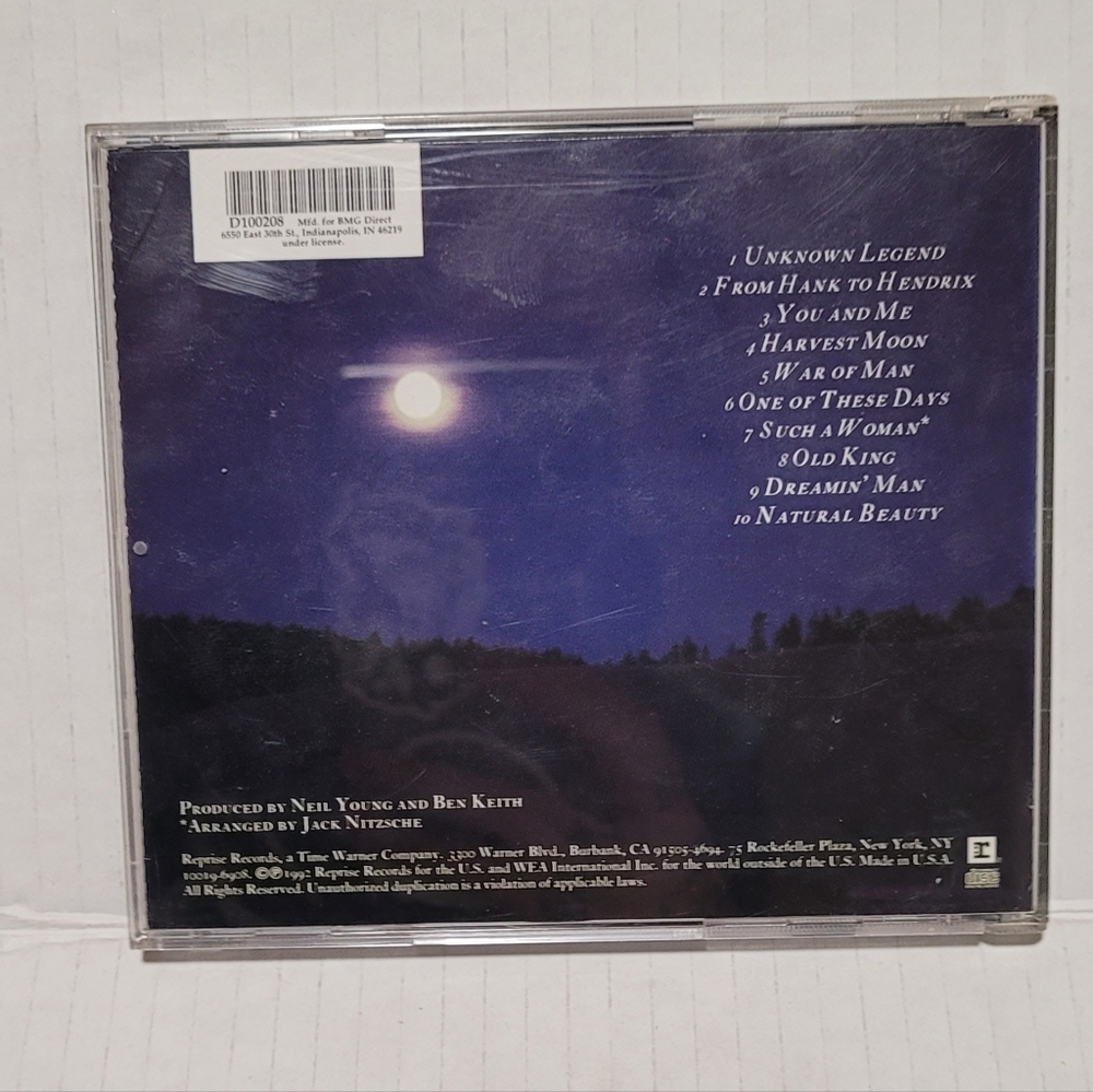 Neil Young Harvest Moon CD - Picture 2 of 2